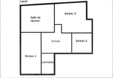 Location fonds et murs commerciaux Rennes 35000 Ille-et-Vilaine 78 m2  3050 euros