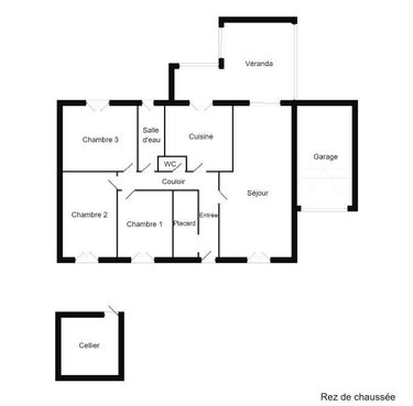 Maison a vendre Cherbourg-en-Cotentin 50100 Manche 104 m2 4 pièces 221400 euros