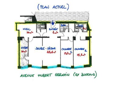 Appartement a vendre Paris 16e arrondissement 75016 Paris 112 m2 4 pièces 1050000 euros