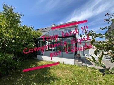 Maison a vendre Plouzané 29280 Finistère 125 m2 7 pièces 248500 euros