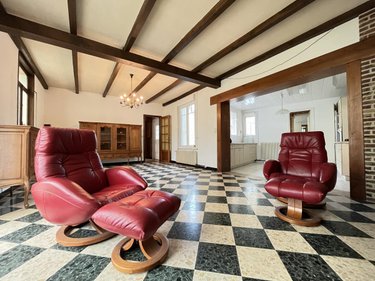 Maison a vendre Bucquoy 62116 Pas-de-Calais 118 m2 5 pièces 126000 euros