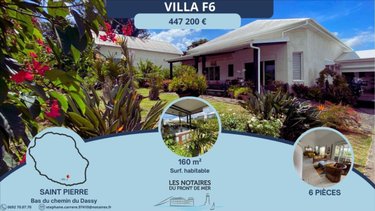 Maison a vendre Ravine-Des-Cabris 97432 Réunion 200 m2 5 pièces 447200 euros