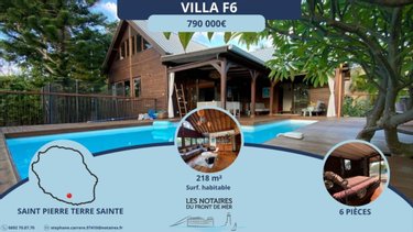 Maison a vendre Saint-Pierre 97410 Réunion 218 m2 6 pièces 790000 euros
