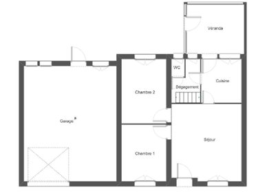 Maison a vendre Cherbourg-en-Cotentin 50100 Manche 59 m2 4 pièces 167560 euros