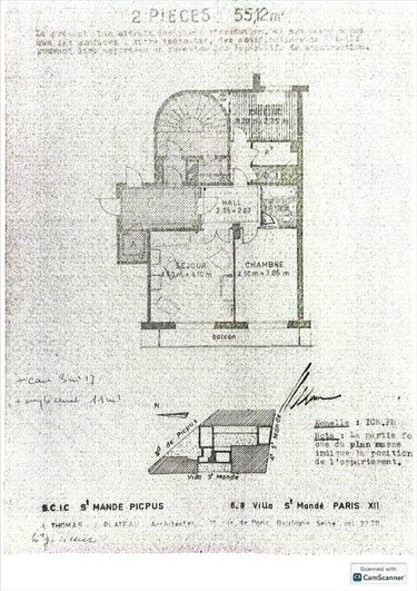 Appartement a vendre Paris 12e arrondissement 75012 Paris 55 m2 2 pièces 596190 euros