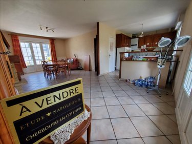 Maison a vendre Cherbourg-en-Cotentin 50100 Manche 122 m2 6 pièces 283800 euros