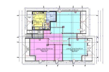 Location fonds et murs commerciaux Viriat 01440 Ain 227 m2  2070 euros