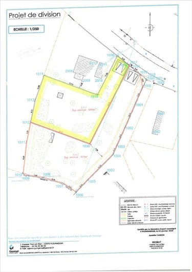 Terrain a batir a vendre Pleubian 22610 Côtes-d'Armor 680 m2  69590 euros