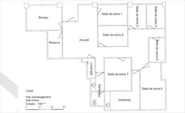 Fonds et murs commerciaux a vendre Le Mans 72000 Sarthe 112 m2  164840 euros