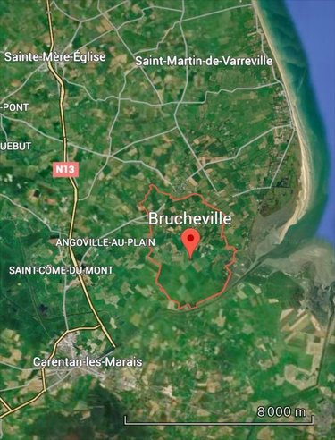 Terrain a batir a vendre Sainte-Mère-Église 50480 Manche 120 m2  32160 euros