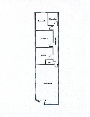 Appartement a vendre Blois 41000 Loir-et-Cher 57 m2 3 pièces 95900 euros