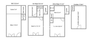 Maison a vendre Rouen 76000 Seine-Maritime 97 m2 4 pièces 295050 euros