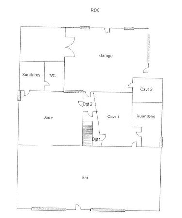 Fonds et murs commerciaux a vendre Baguer-Morvan 35120 Ille-et-Vilaine 143 m2  178760 euros