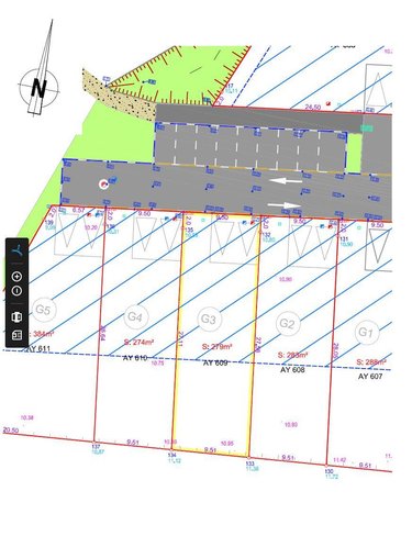 Terrain a batir a vendre Dol-de-Bretagne 35120 Ille-et-Vilaine 283 m2  38375 euros