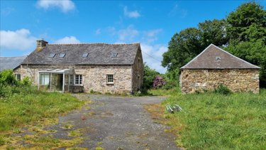 Maison a vendre Plusquellec 22160 Côtes-d'Armor 90 m2 2 pièces 134400 euros