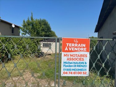 Terrain a batir a vendre Villieu-Loyes-Mollon 01800 Ain 652 m2  124000 euros