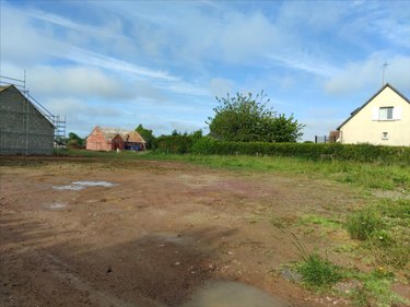 Terrain a batir a vendre La Haye 50250 Manche 401 m2  55456 euros