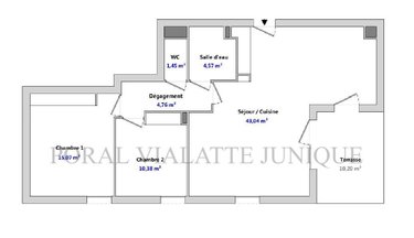 Appartement a vendre Ambérieu-en-Bugey 01500 Ain 79 m2 3 pièces 214000 euros