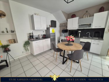 Location appartement Cherbourg-en-Cotentin 50100 Manche 39 m2 2 pièces 650 euros