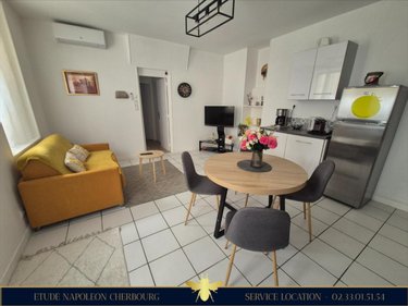 Location appartement Cherbourg-en-Cotentin 50100 Manche 39 m2 2 pièces 650 euros