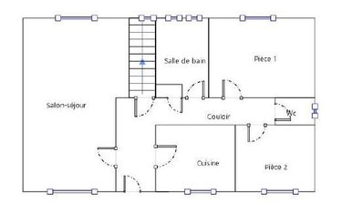 Maison a vendre Roz-Landrieux 35120 Ille-et-Vilaine 80 m2 3 pièces 157800 euros
