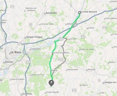 Terrains de loisirs bois etangs a vendre Le Grand-Lucé 72150 Sarthe 3221 m2  37000 euros