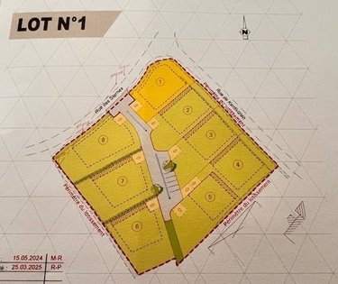Terrain a batir a vendre Plougonvelin 29217 Finistère 650 m2  216320 euros