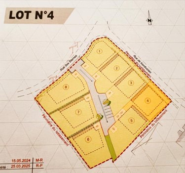 Terrain a batir a vendre Plougonvelin 29217 Finistère 567 m2  196560 euros