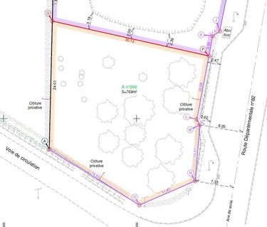 Terrain a batir a vendre Guipel 35440 Ille-et-Vilaine 769 m2  83772 euros