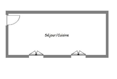 Appartement a vendre La Garenne-Colombes 92250 Hauts-de-Seine 27 m2 1 pièce 133000 euros