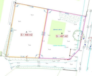 Terrain a batir a vendre Feneu 49460 Maine-et-Loire 458 m2  70216 euros