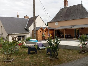 Maison a vendre Clermont-Créans 72200 Sarthe 137 m2 4 pièces 314400 euros