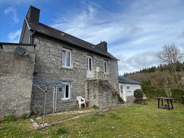 Maison a vendre Huelgoat 29690 Finistère 65 m2 4 pièces 128710 euros