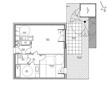 Appartement a vendre Bezannes 51430 Marne 52 m2 2 pièces 170000 euros