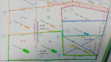 Terrain a batir a vendre Marigné-Laillé 72220 Sarthe 566 m2  23800 euros
