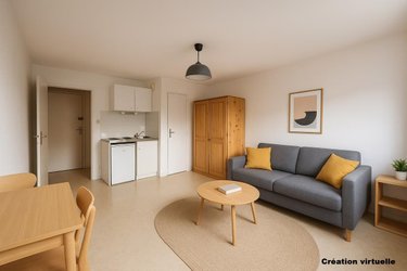 Appartement a vendre Reims 51100 Marne 24 m2 1 pièce 80000 euros