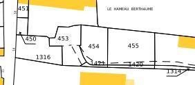 Terrain a batir a vendre Saint-Amand 62760 Pas-de-Calais 431 m2  15000 euros
