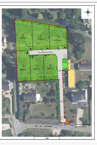 Terrain a batir a vendre Loctudy 29750 Finistère 3413 m2  260000 euros