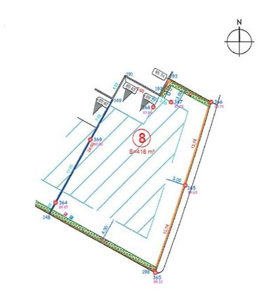Terrain a batir a vendre Saint-Onen-la-Chapelle 35290 Ille-et-Vilaine 416 m2  37905 euros