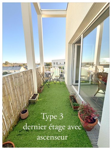 Appartement a vendre Angers 49000 Maine-et-Loire 64 m2 3 pièces 219360 euros