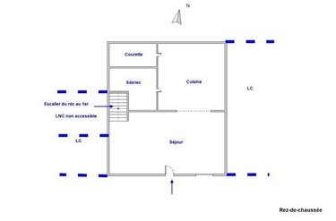 Maison a vendre Vivoin 72170 Sarthe 57 m2 3 pièces 42800 euros