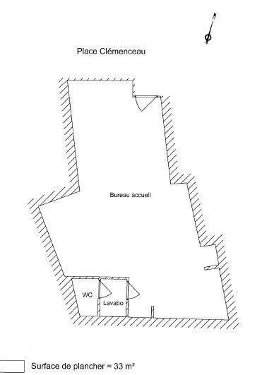 Location fonds et murs commerciaux Montoire-sur-le-Loir 41800 Loir-et-Cher 33 m2  450 euros