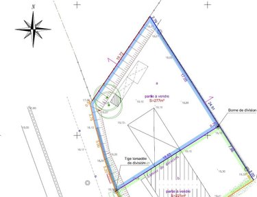 Terrain a batir a vendre Saint-Malo 35400 Ille-et-Vilaine 277 m2  271700 euros