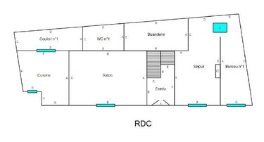 Maison a vendre Bihorel 76420 Seine-Maritime 154 m2 8 pièces 555440 euros