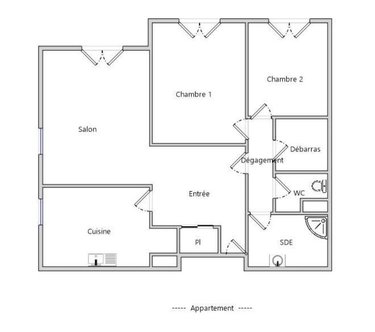 Appartement a vendre Montargis 45200 Loiret 72 m2 3 pièces 93500 euros
