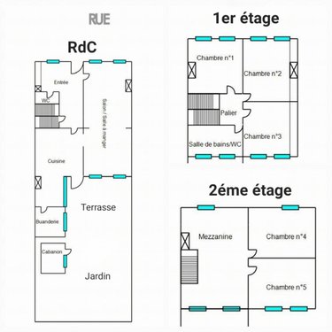 Maison a vendre Carvin 62220 Pas-de-Calais 178 m2 11 pièces 310370 euros