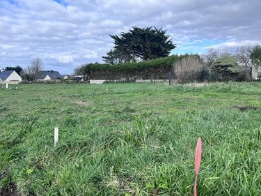 Terrain a batir a vendre Plomeur 29120 Finistère 613 m2  83990 euros