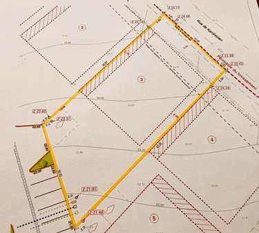 Terrain a batir a vendre Plougonvelin 29217 Finistère 710 m2  221520 euros