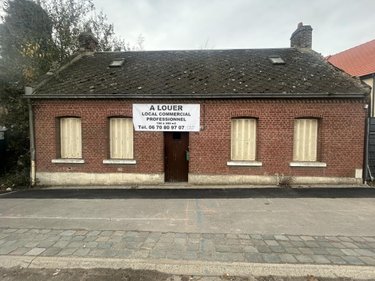 Location fonds et murs commerciaux Proville 59267 Nord 170 m2  2900 euros