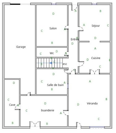Maison a vendre Marolles-les-Braults 72260 Sarthe 109 m2 5 pièces 126120 euros